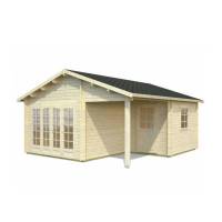 Dom drewniany - KUBA C 530x570 30,2 m2
