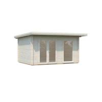 Dom drewniany - PATRYK 430x320 13,8 m2