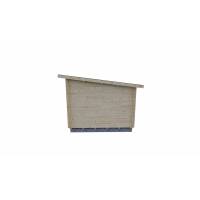 Domek drewniany - PLUSZCZ 355x294 10,4 m2