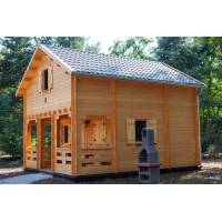 Dom drewniany - JUSTYNA 500x700cm 35 m2, użytkowa 65 m2