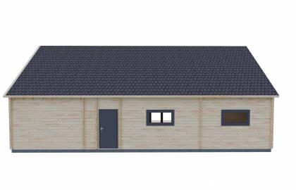 Dom drewniany - BORNEO II 1360x855 163,5 m2