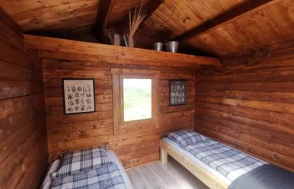 Domek drewniany - KOLIBER II 300x300 9 m2