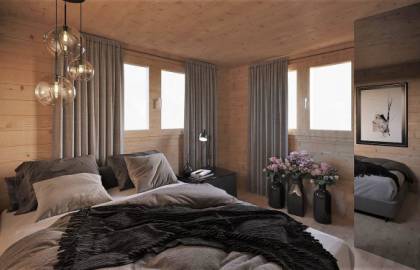 Dom drewniany - ANIA 800x570+ganek 94,2 m2