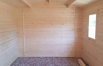 Garaż drewniany - PAWEŁ 320X570 18,2 M2