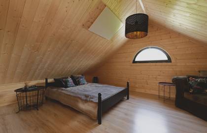 Dom drewniany - SYLWIA 860x620 92,5 m2