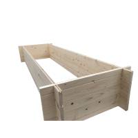 Drewniana donica na warzywa / rabata ogrodowa / warzywnik drewniany 300x95 cm