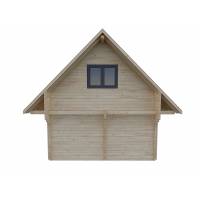 Dom drewniany - MAJORKA 750x520 75 m2 + taras