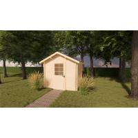 Domek drewniany - Koliber I 270x270 7,3 m2