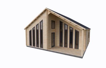 Dom drewniany - MYTOS 820x820 67,2 m2