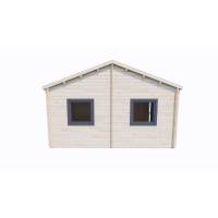Dom drewniany - BADEJ 540x1306 70 m2 (60 m2 + taras)
