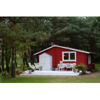 Dom drewniany - CHABER 600x600 33,6 m2 (25 m2+taras)