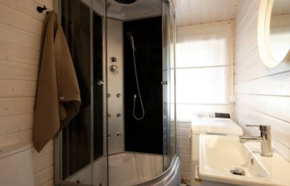 Dom drewniany - CHABER 600x600 33,6 m2 (25 m2+taras)