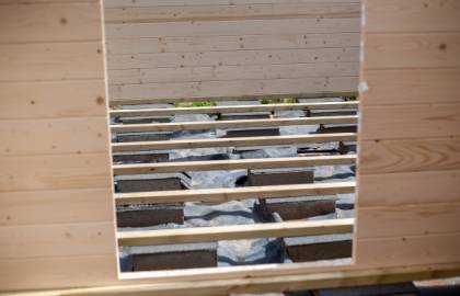 Dom drewniany - CHABER 600x600 33,6 m2 (25 m2+taras)