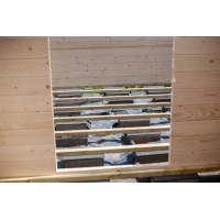 Dom drewniany - CHABER 600x600 33,6 m2 (25 m2+taras)