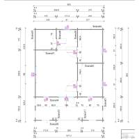 Dom drewniany - CHABER III 600x800 45,2 m2 (33,6 m2+taras)