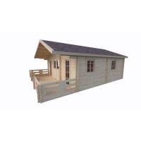 Dom drewniany - MAK 600x800 48 m2