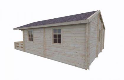 Dom drewniany - MAK 600x800 48 m2
