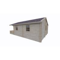 Dom drewniany - MAK 600x800 48 m2