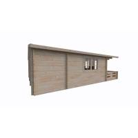 Dom drewniany - MAK 600x800 48 m2