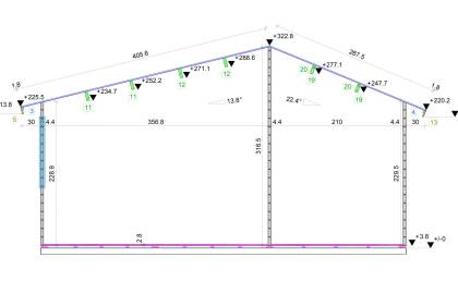Dom drewniany - MAK 600x800 48 m2