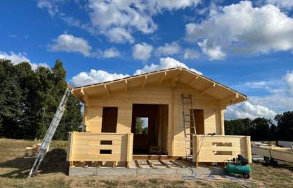 Dom drewniany - MAK 600x800 48 m2