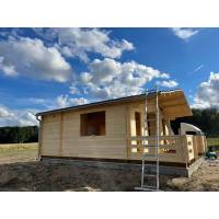 Dom drewniany - MAK 600x800 48 m2