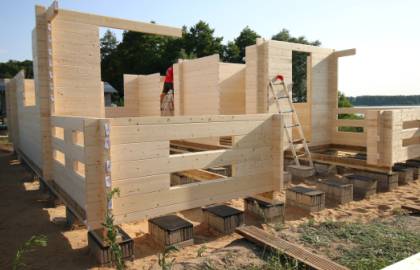 Dom drewniany - MAK 600x800 48 m2