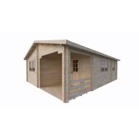 Dom drewniany - BRATEK 600x800 48 m2