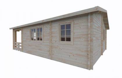 Dom drewniany - BRATEK 600x800 48 m2