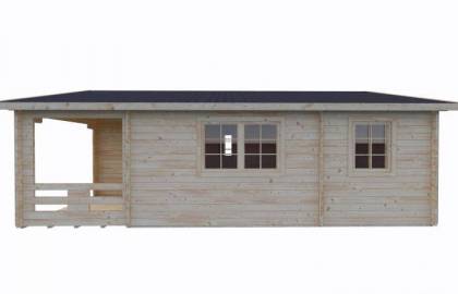 Dom drewniany - BRATEK 600x800 48 m2