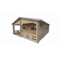 Dom drewniany - STOKROTKA 800x600 48 m2