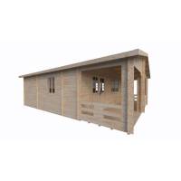 Dom drewniany - STOKROTKA 800x600 48 m2