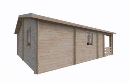 Dom drewniany - STOKROTKA 800x600 48 m2
