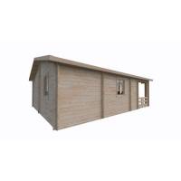 Dom drewniany - STOKROTKA 800x600 48 m2