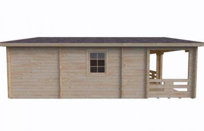 Dom drewniany - STOKROTKA 800x600 48 m2