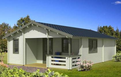 Dom drewniany – WŁOCHATKA A 595x797 47,4 m2