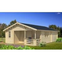 Dom drewniany – WŁOCHATKA A 595x797 47,4 m2