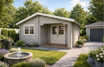 Dom drewniany - BRATEK 600x800 48 m2