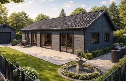 Dom drewniany Borneo