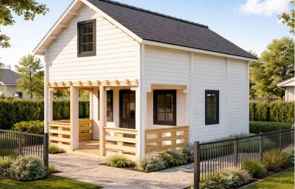 DOM DREWNIANY JUSTYNA