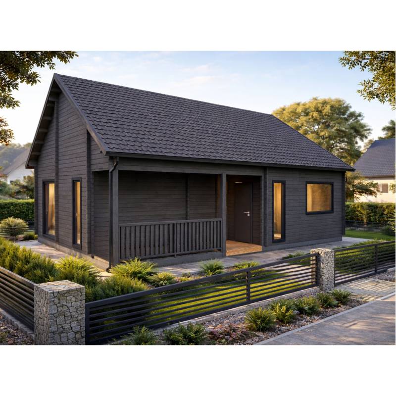 dom drewniany magnolia