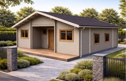 DOM DREWNIANY PUSTYNNIK A