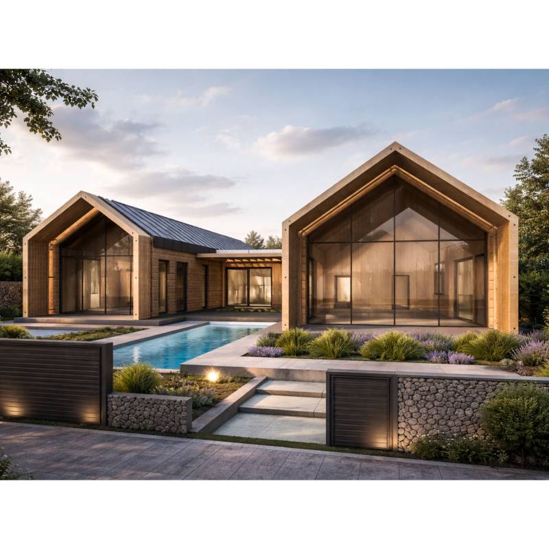 DOM DREWNIANY REZYDENCJA