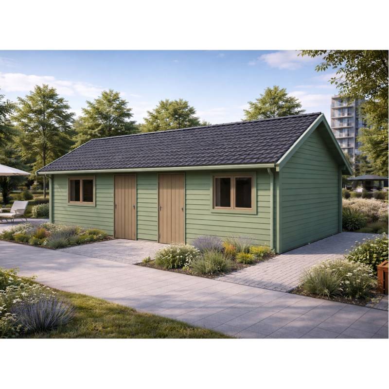 DOM DREWNIANY BLIŹNIAK ASTER