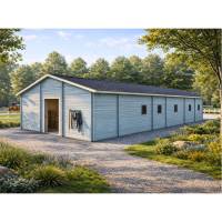 Drewniana stajnia BIG