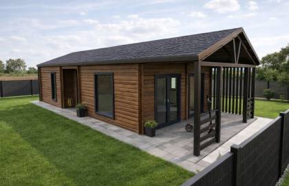 Dom drewniany - BADEJ