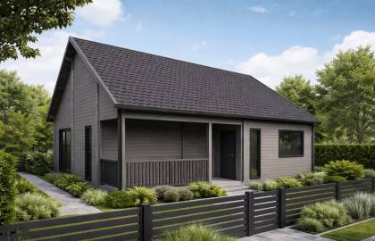 Dom mieszkalny - MAGNOLIA MINI 1032x777 80,2 m2 POD KLUCZ