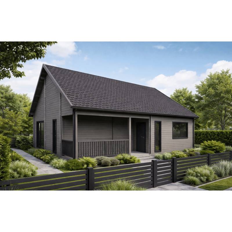 Dom mieszkalny - MAGNOLIA MINI 1032x777 80,2 m2 POD KLUCZ