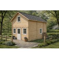 Dom drewniany JUSTYNA II