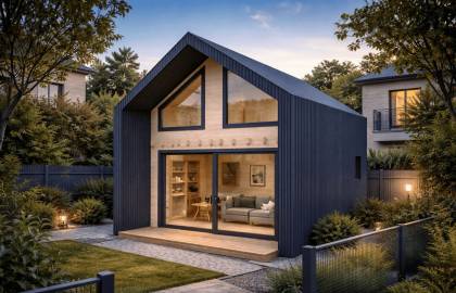 DOM DREWNIANY STODOŁA B